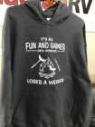 Its all fun and games HOODIE UNISEX