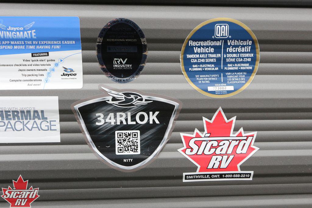 2022 JAYCO JAY FLIGHT 34RLOK