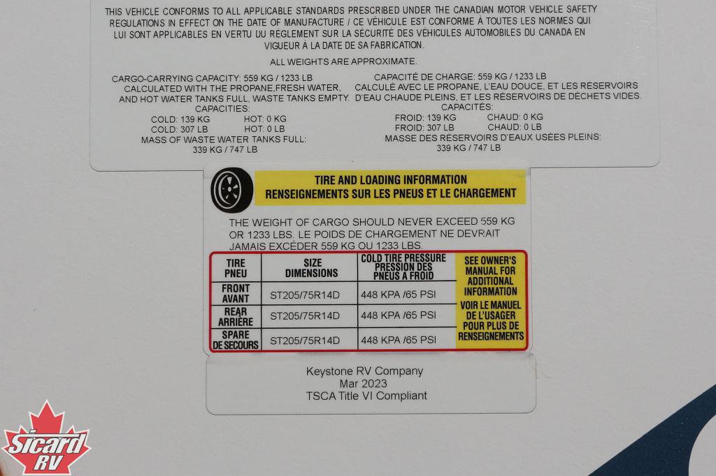 2023 KEYSTONE PASSPORT SL SERIES 221BH