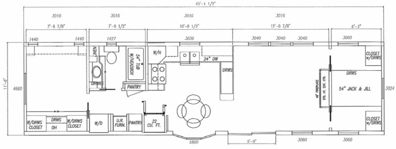 Floorplan for 2026 KROPF CANADIAN 3BRDM