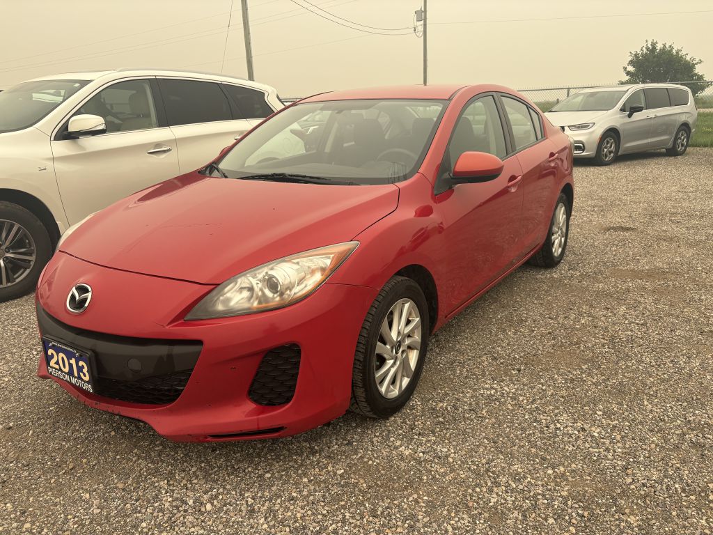 2013 Mazda MAZDA3 Sedan Manual