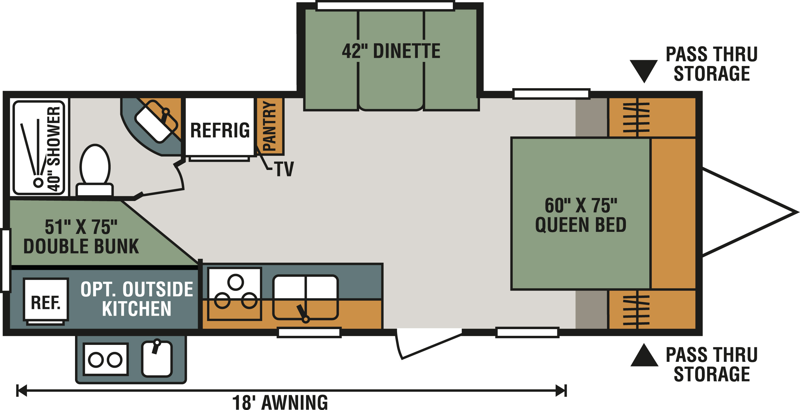 NEW 2019 KZ INC. SPORTSMEN LE 231BHLE TRAVEL TRAILER St