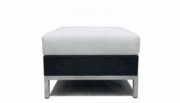 Element Wicker Single Ottoman