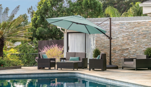 11' AG25 Cantilever Umbrellas