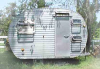 The Lil Abe travel trailer