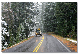 rough weather driving