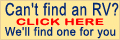 Get help finding your next recreational vehicle RV