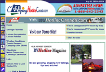 RV Camping Hotline in Canada