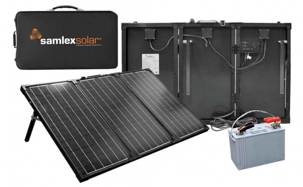 Samlex 150W Portable Solar Panel Kit