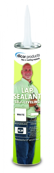 White Self-Leveling Lap Sealant