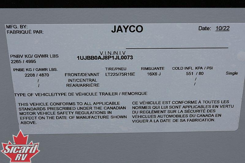 2023 JAYCO JAY FEATHER MICRO 173MRB