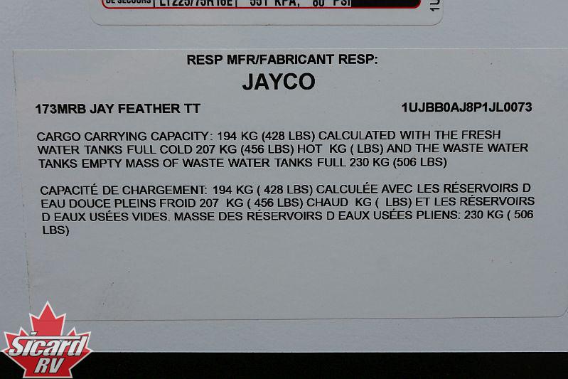 2023 JAYCO JAY FEATHER MICRO 173MRB