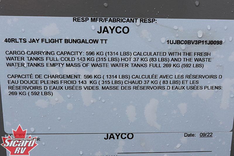 2023 JAYCO JAY FLIGHT BUNGALOW 40RLTS