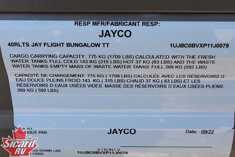 2023 JAYCO JAY FLIGHT BUNGALOW 40RLTS