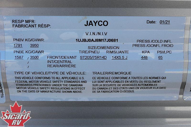 2021 JAYCO JAY FLIGHT SLX 7 174BH