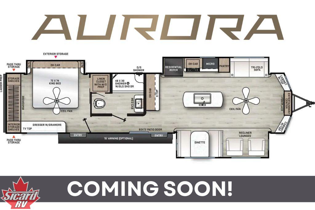 2026 FOREST RIVER AURORA 39FLTS