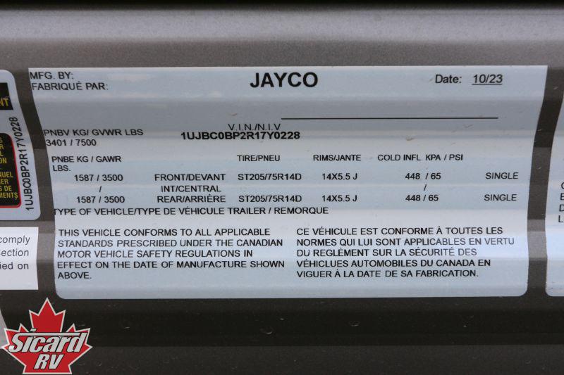 2024 JAYCO JAY FLIGHT 265RLS