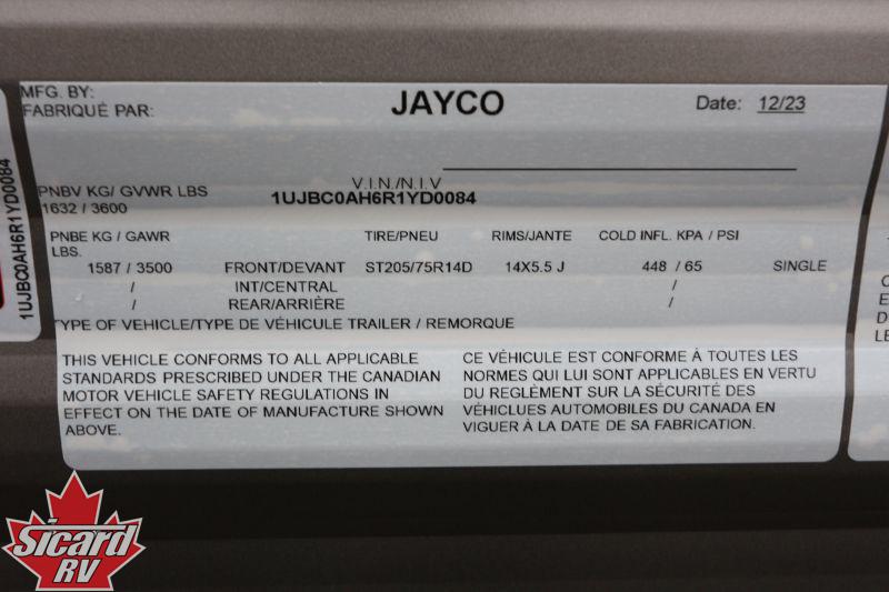 2024 JAYCO JAY FLIGHT SLX 154BH