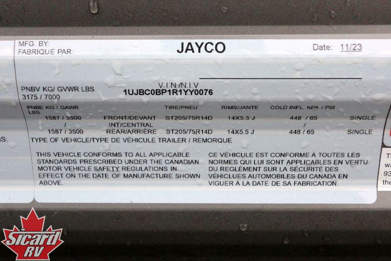 2024 JAYCO JAY FLIGHT SLX 262RLS