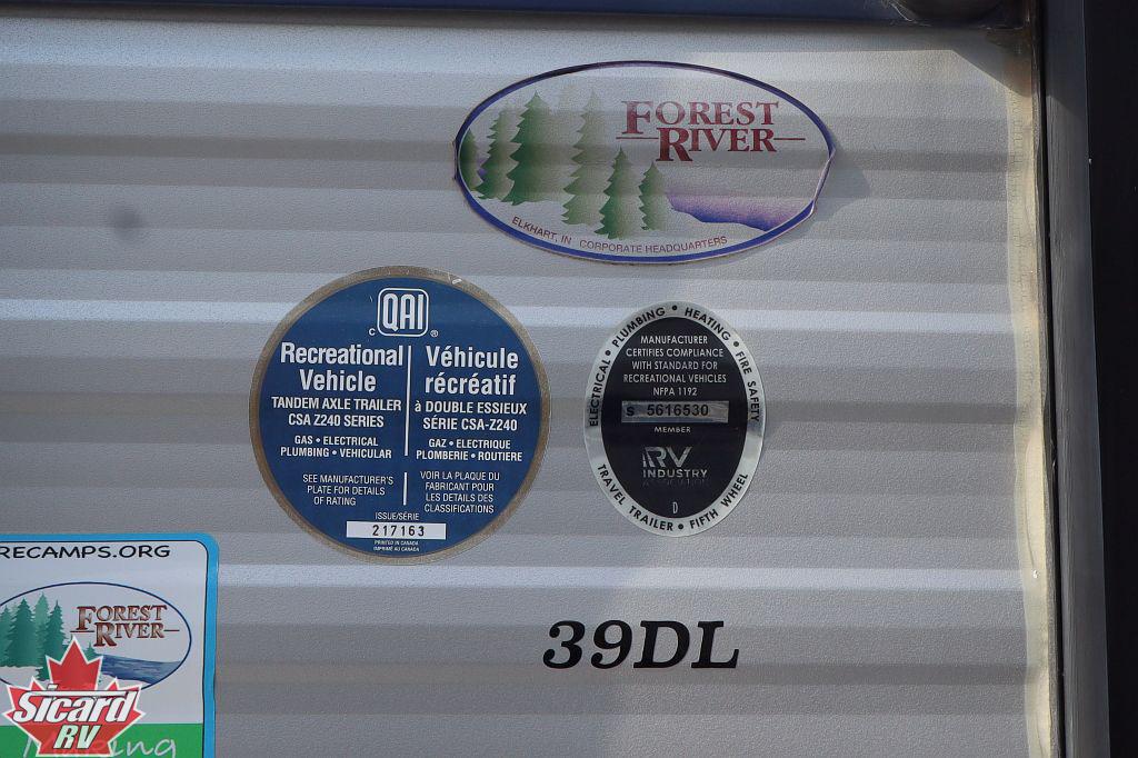 2020 FOREST RIVER CHEROKEE 39DL