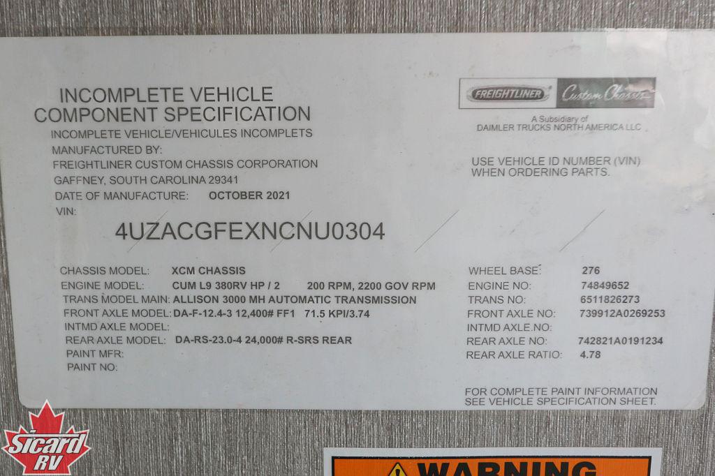 2022 FLEETWOOD DISCOVERY LXE 36HQ