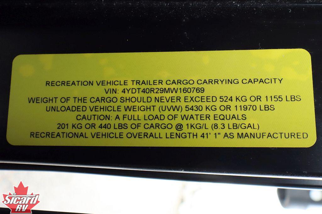 2021 KEYSTONE RESIDENCE 39RDEN