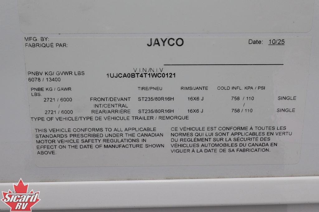 2026 JAYCO EAGLE 365UKTS