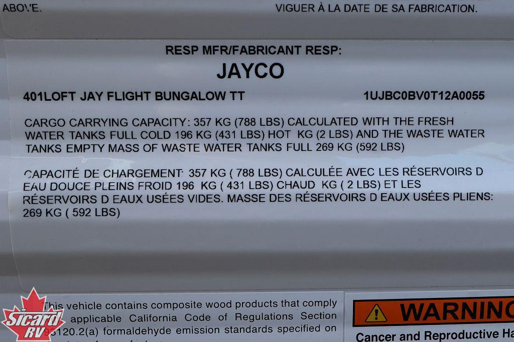 2026 JAYCO BUNGALOW DS 401LOFT