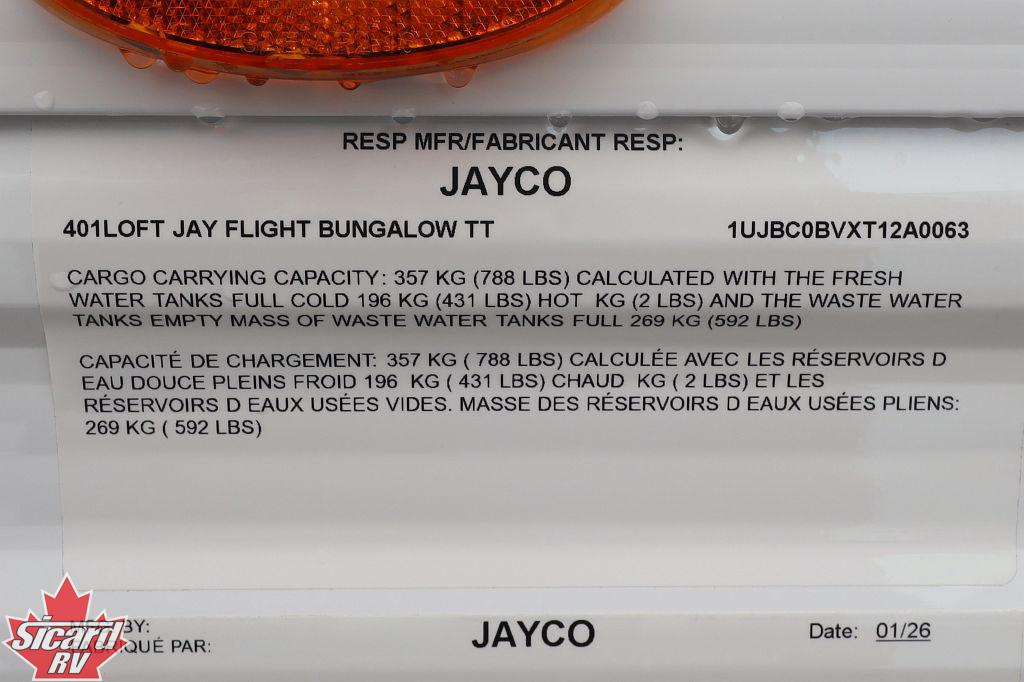 2026 JAYCO BUNGALOW DS 401LOFT