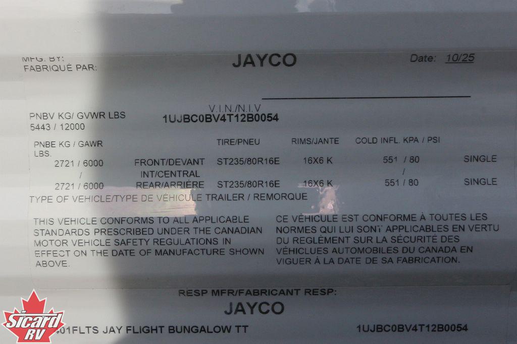 2026 JAYCO BUNGALOW DS 401FLTS