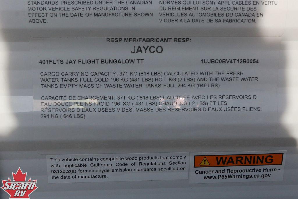 2026 JAYCO BUNGALOW DS 401FLTS