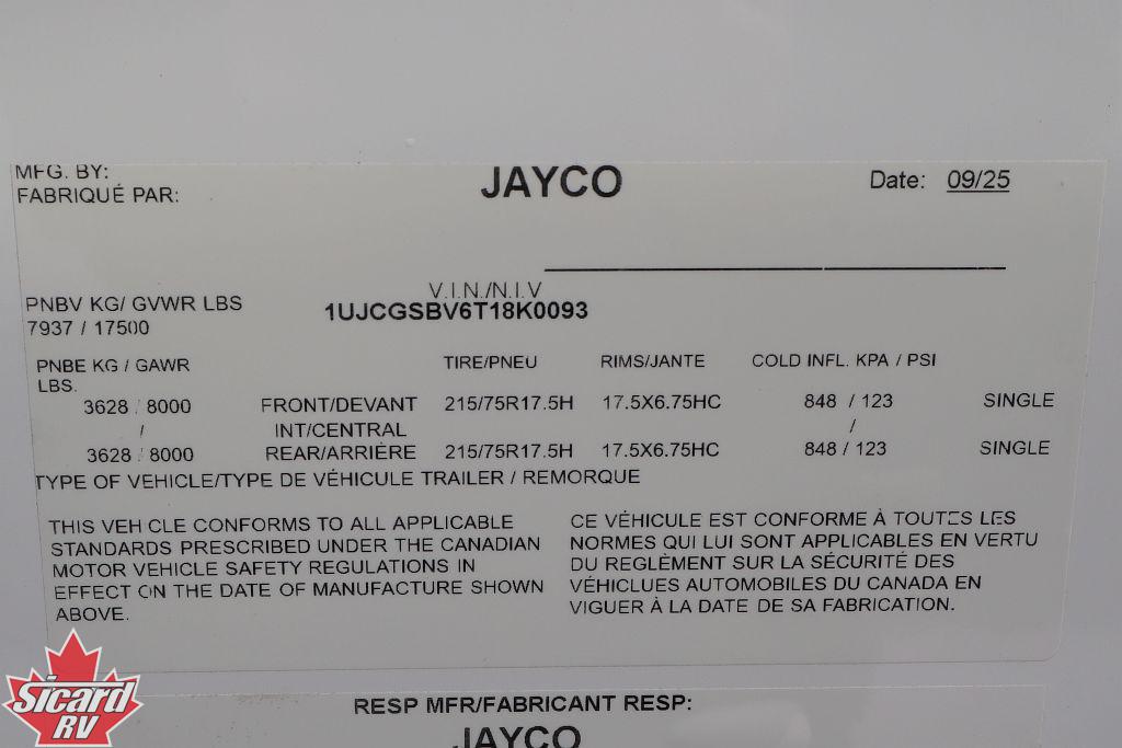 2026 JAYCO SEISMIC 359