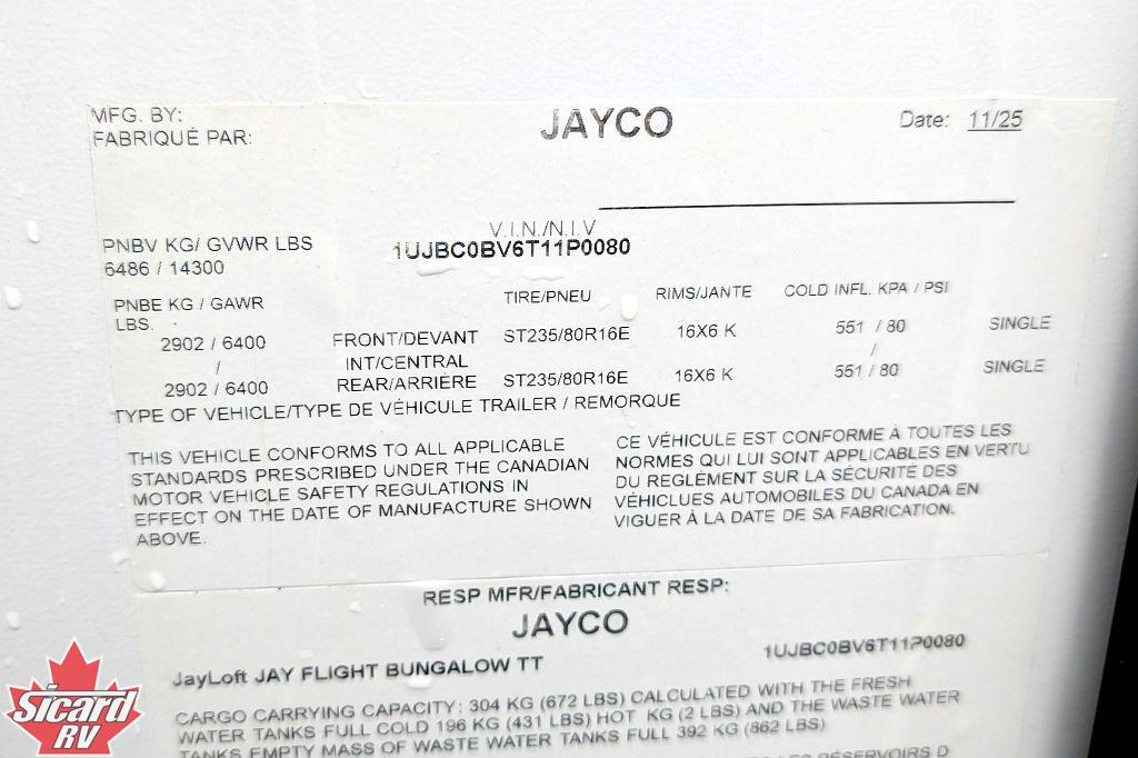 2026 JAYCO BUNGALOW JAYLOFT