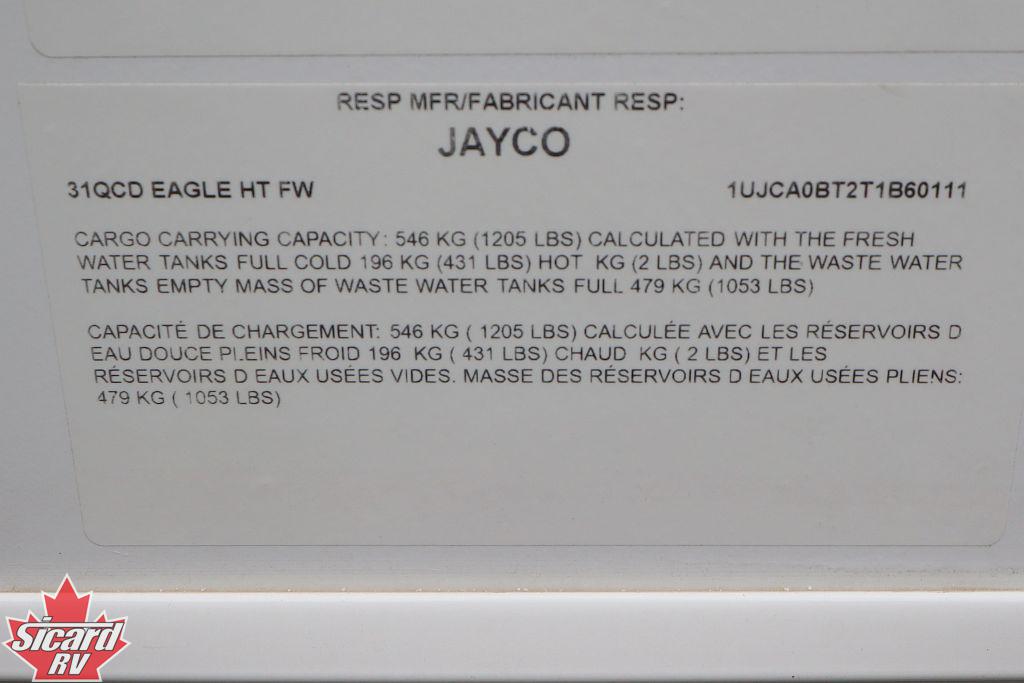 2026 JAYCO EAGLE HT 31QCD
