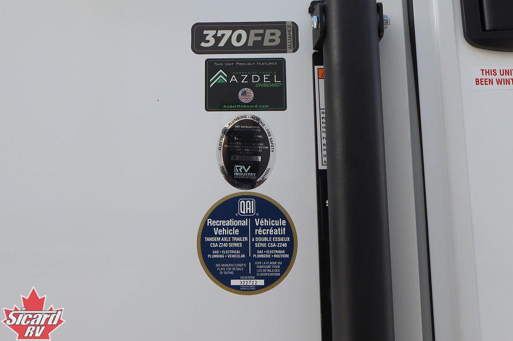 2026 ALLIANCE PARADIGM 370FB