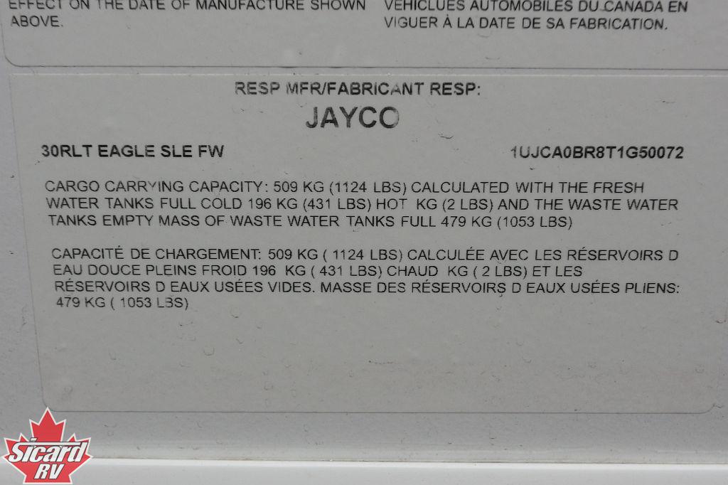 2026 JAYCO EAGLE SLE 30RLT