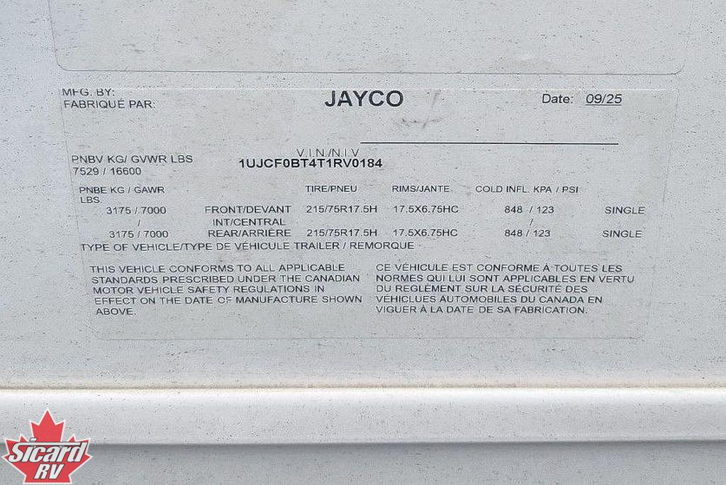 2026 JAYCO PINNACLE 32RLTS