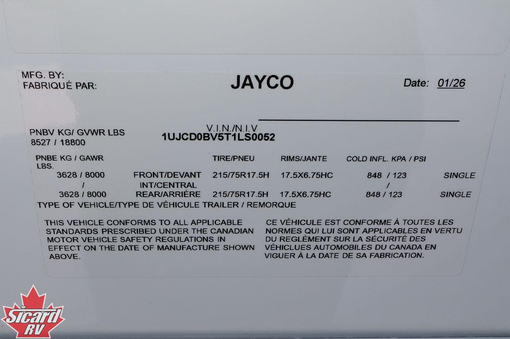 2026 JAYCO NORTH POINT 395DSDB