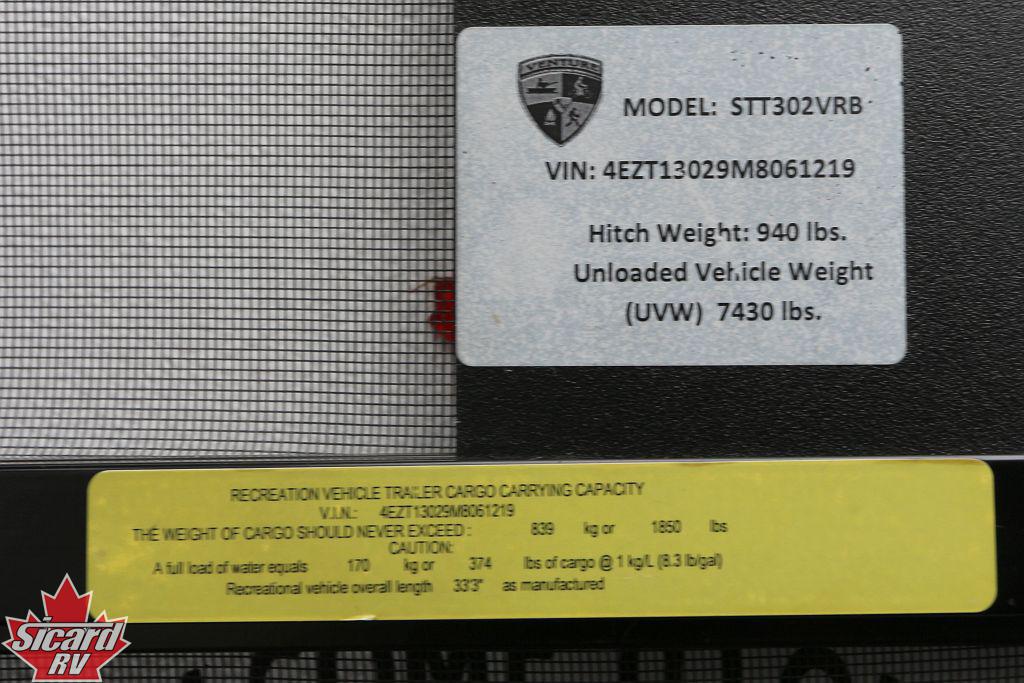 2021 KZ SPORTTREK 302VRB