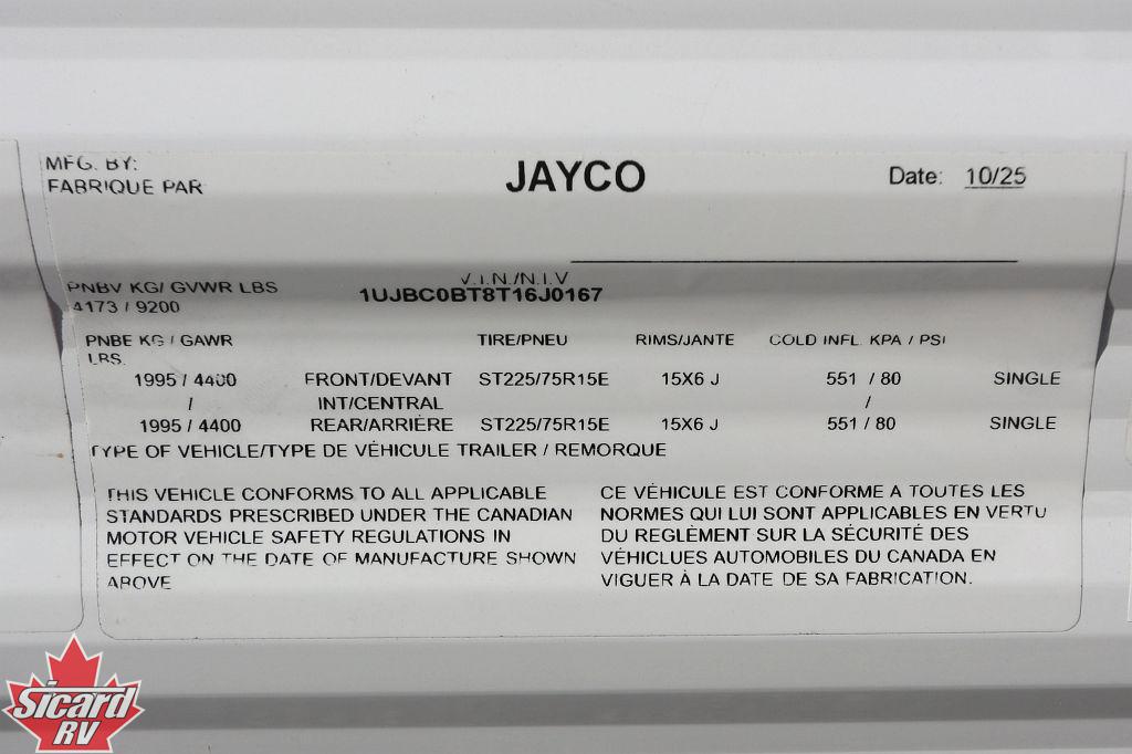 2026 JAYCO JAY FLIGHT SLX 295TBS