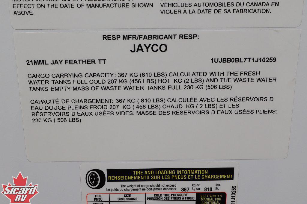 2026 JAYCO JAY FEATHER 21MML