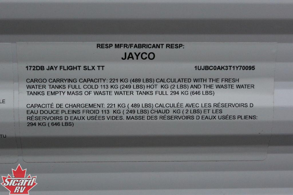 2026 JAYCO JAY FLIGHT SLX 172DB
