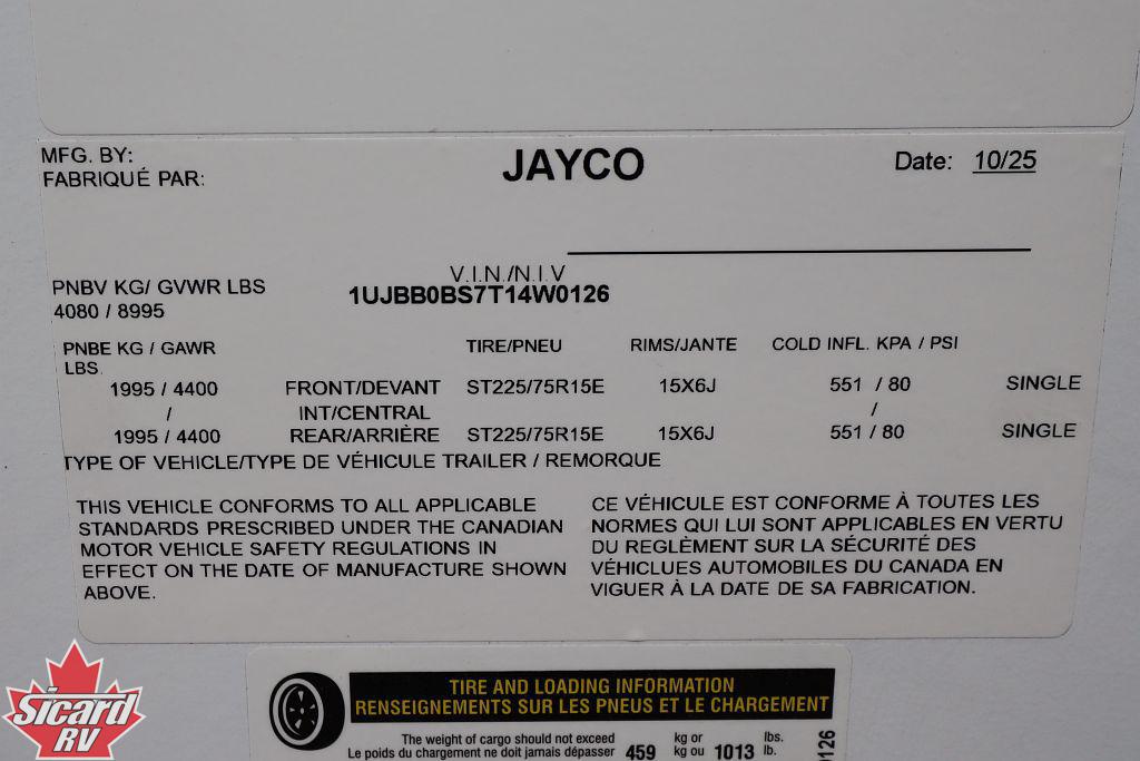 2026 JAYCO JAY FEATHER 30RKB