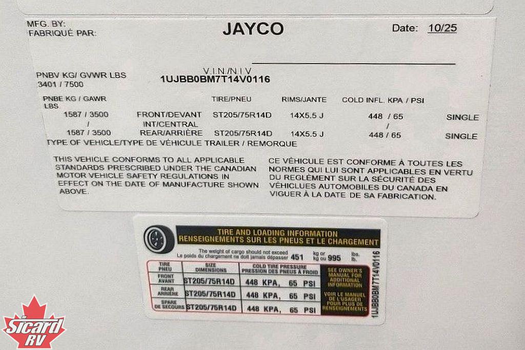 2026 JAYCO JAY FEATHER 24FK