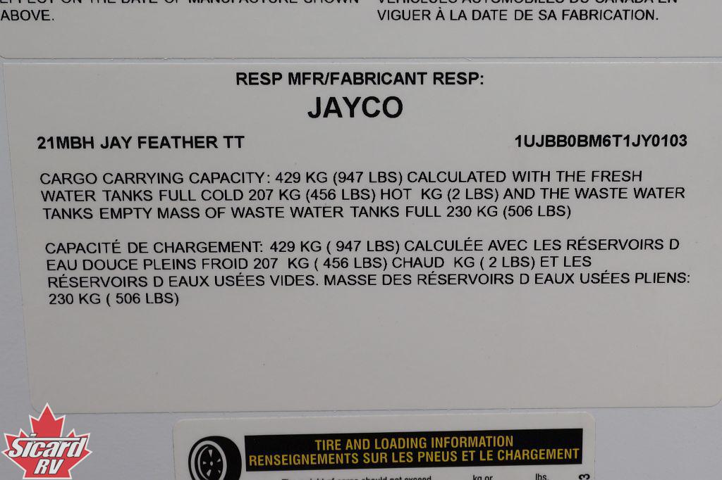 2026 JAYCO JAY FEATHER 21MBH