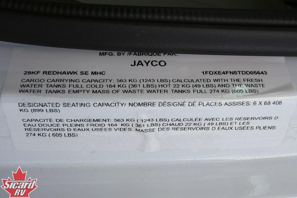 2026 JAYCO REDHAWK SE 29KF