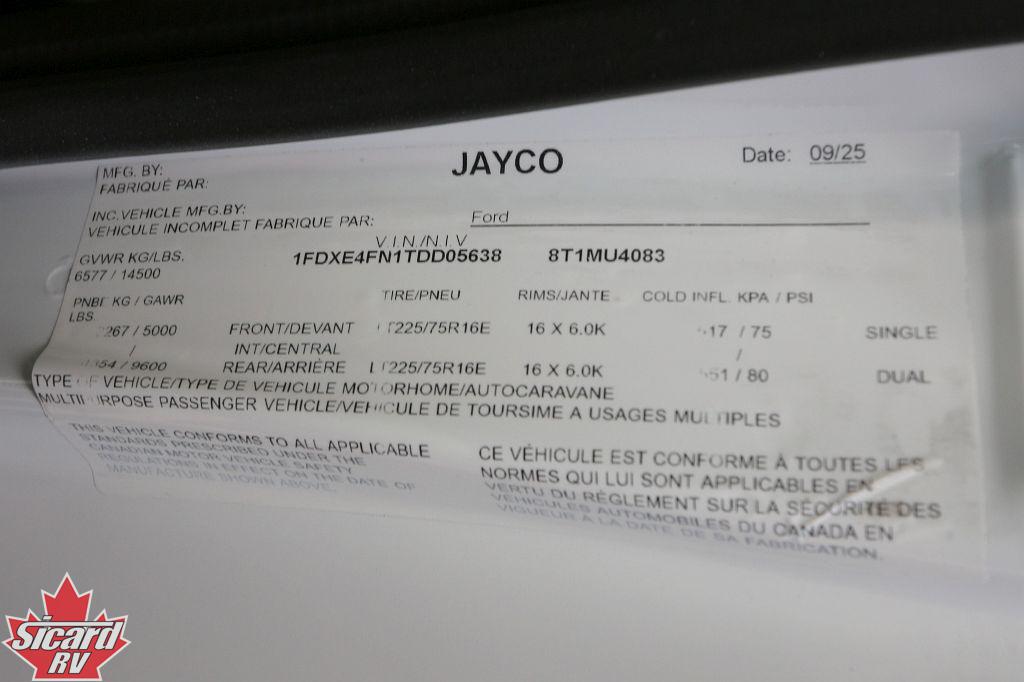 2026 JAYCO GREYHAWK 27U