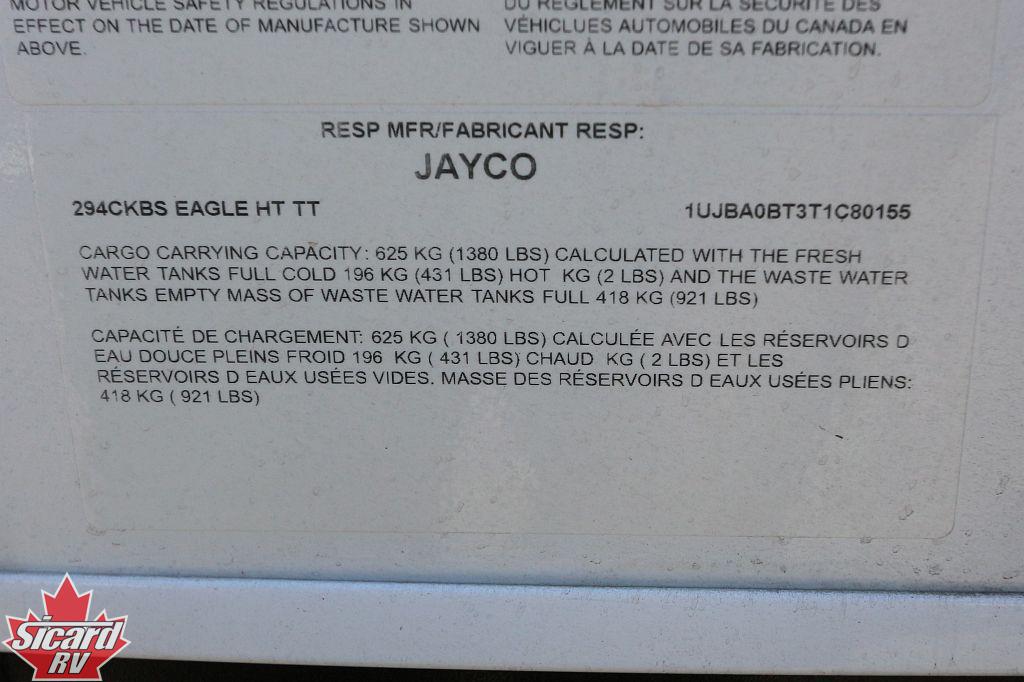 2026 JAYCO EAGLE HT 294CKBS