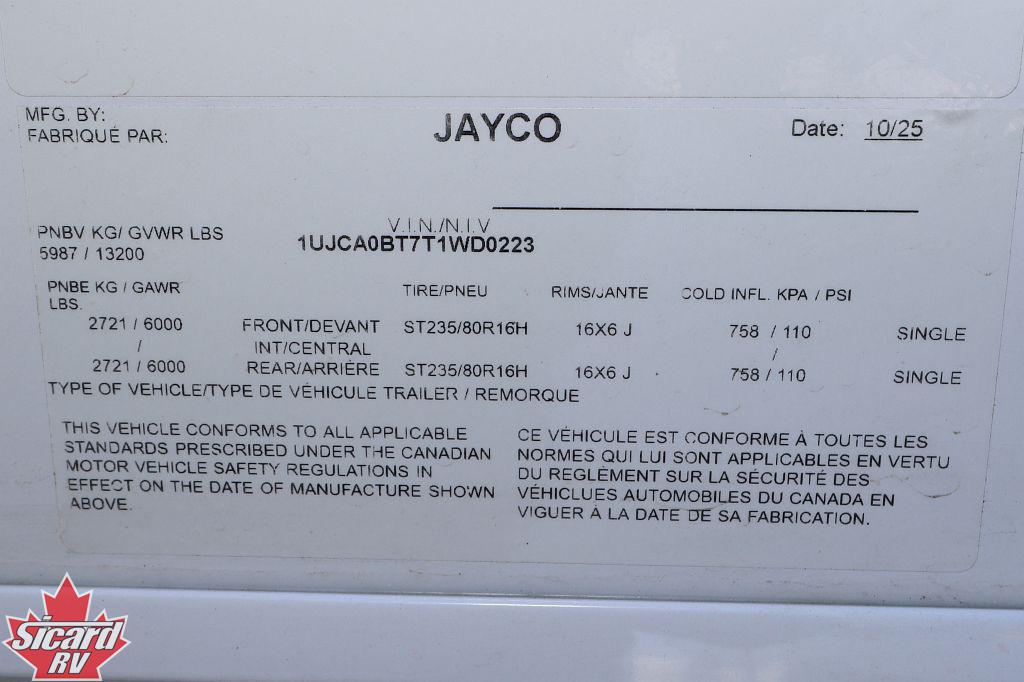 2026 JAYCO EAGLE 321RSTS