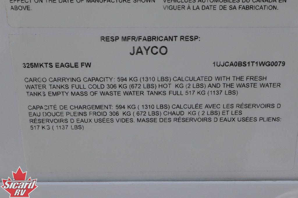 2026 JAYCO EAGLE 325MKTS